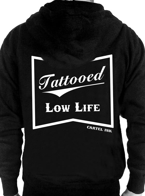 Unisex Tattooed Low Life Limited Edition Hoodie