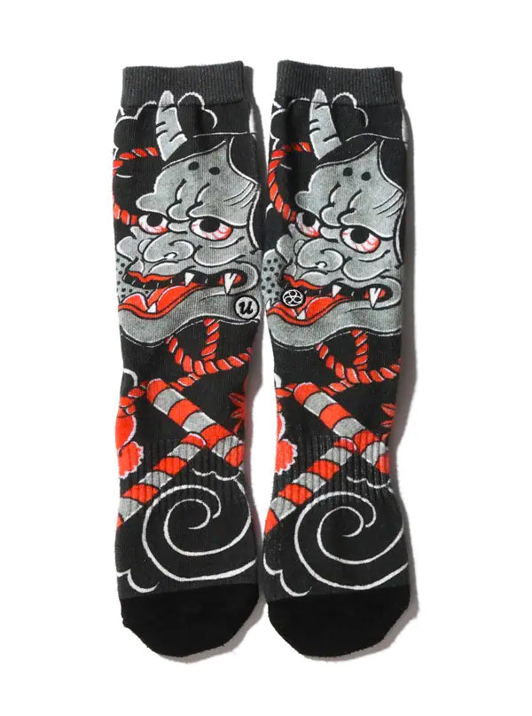 Hannya Irezumi Socks Designed by Horihiro Mitomo