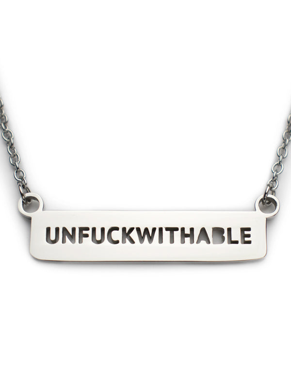 Unfuckwithable Dainty Necklace
