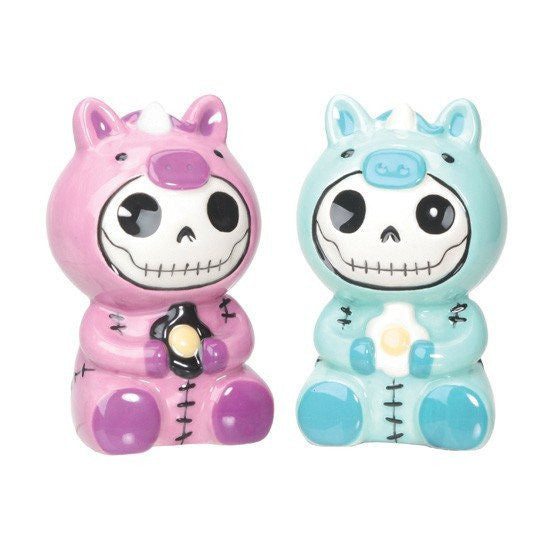 Furrybones® Unie Salt &amp; Pepper Shakers by Summit Collection - InkedShop - 2