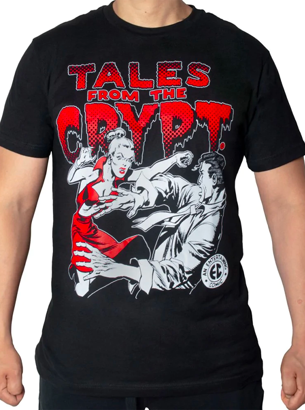 Unisex Tales From The Crypt Vampire Girl Tee