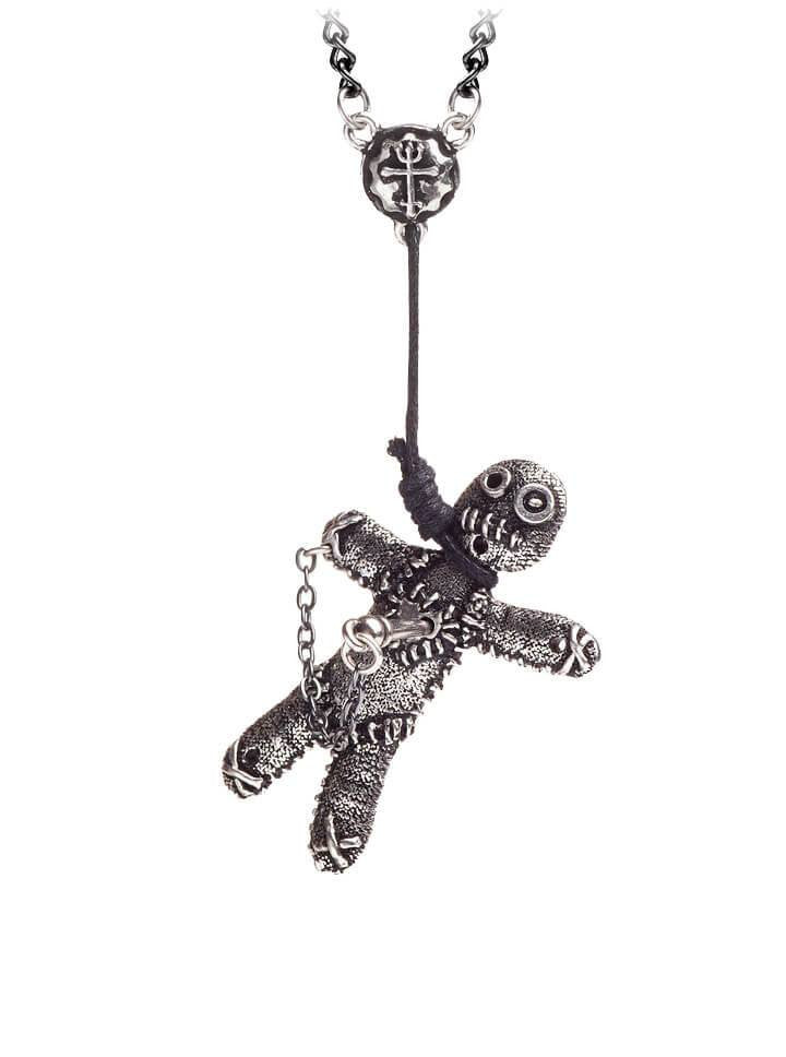 &quot;Voodoo Doll&quot; Pendant by Alchemy of England (Pewter) - www.inkedshop.com
