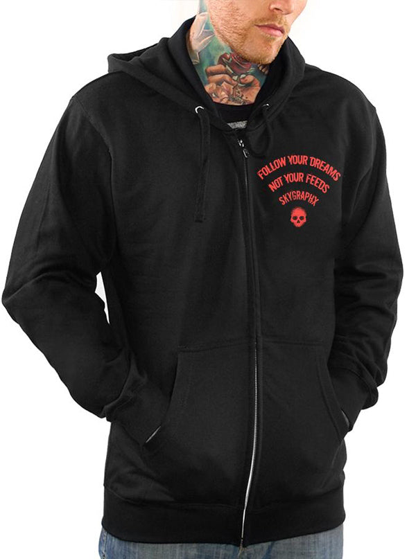 Men&#39;s Wasted Reality Zip Up Hoodie