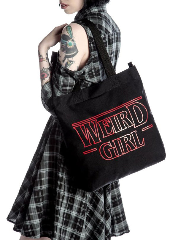 Weird Girl Shopper Tote