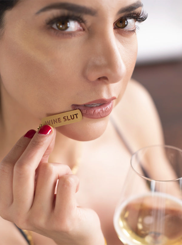 Wine Slut Dainty Necklace
