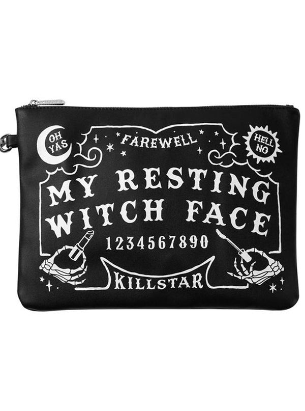 Witch Face Makeup Bag