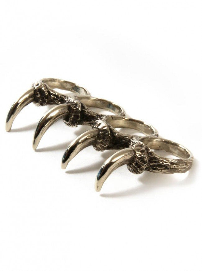 Men&#39;s &quot;Wolf Claws&quot; Ring by Aileyan (More Options) - www.inkedshop.com