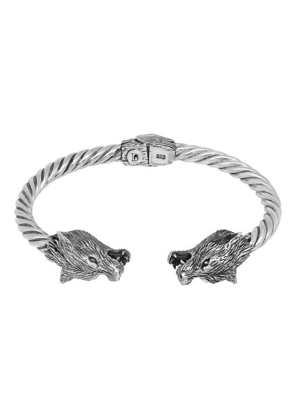 Wolf Cuff Bracelet