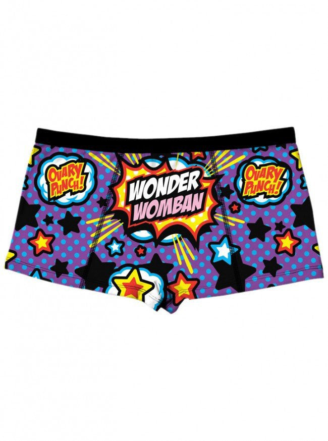 Women&#39;s &quot;Wonder Womban&quot; Period Panties by Harebrained! (Boyshorts) - www.inkedshop.com