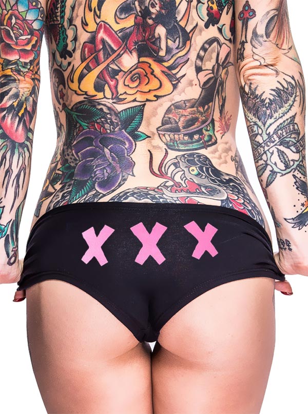 Women&#39;s XXX Booty Shorts