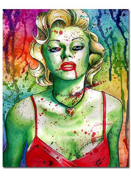 Marilyn Monroe Zombie Doll